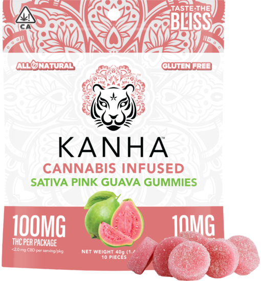 Kanha Gummies Pink Guava