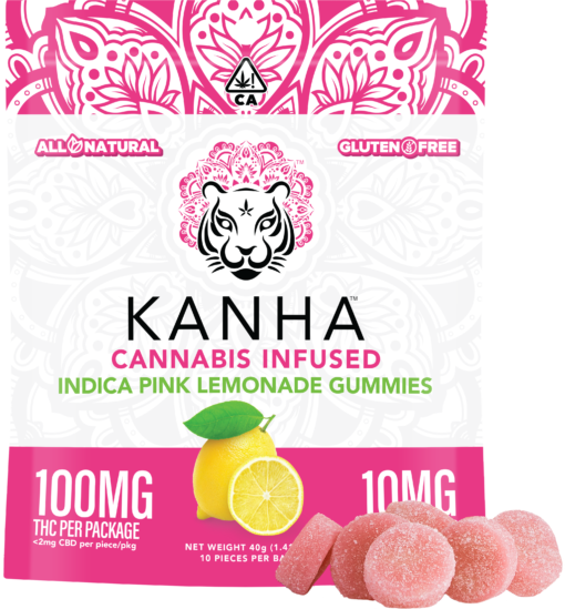 Kanha Gummies Pink Lemonade