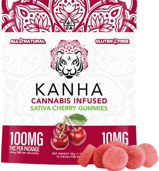 Kanha Gummies Cherry