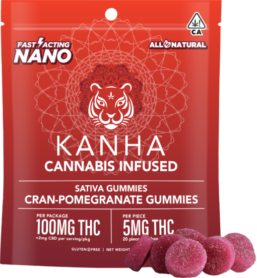 Kanha Gummies Cran-Pomegranate