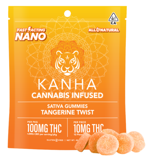 Kanha Gummies Tangerine Twist